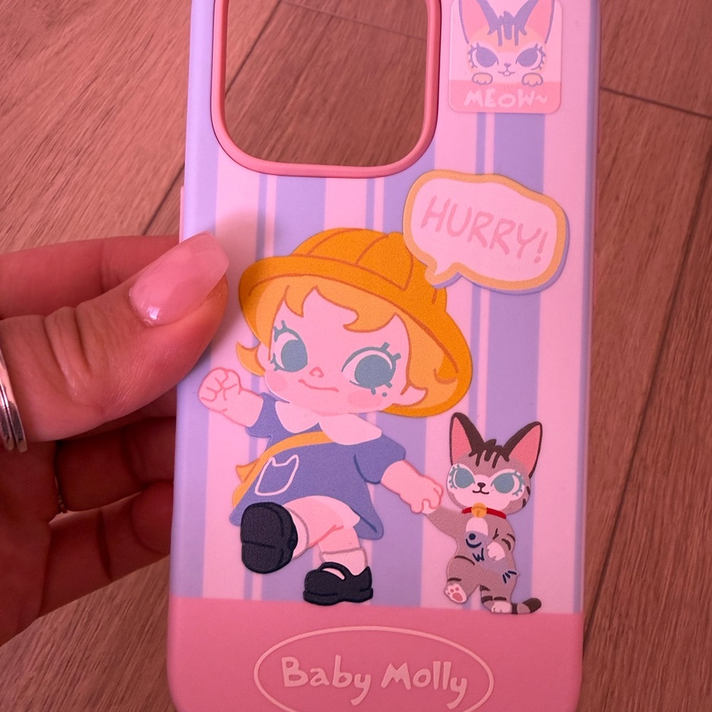 Baby molly pop mart case iphone 16 pro
